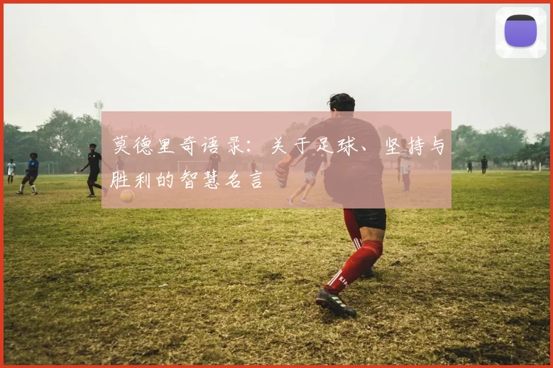 莫德里奇语录:关于足球、坚持与胜利的智慧名言